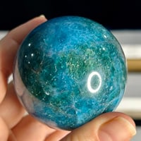 Image 5 of Blue Apatite Sphere (30A)