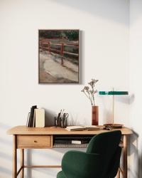 Image 5 of Painting / maleri / "Islands Brygge – Malerdrømme og tankestreger – Pyt #4" / 30x40 cm