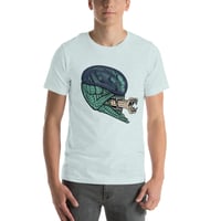 Image 11 of Artbot Alien Bent Back Light-Colored Unisex t-shirt