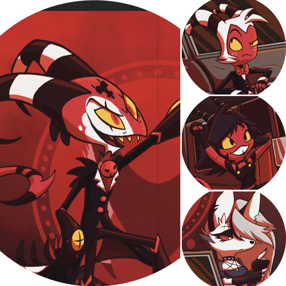 Image of Really Good Demon Boss Buttons
