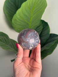 Image 1 of MOZAMBIQUE SWAZI AGATE SPHERE D