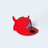 Image 2 of Red Iced Out Custom