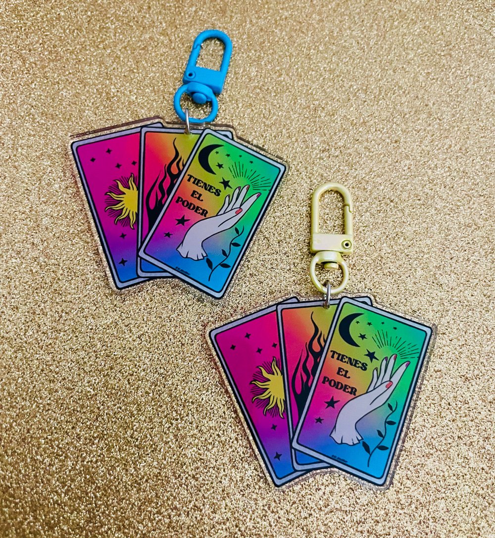 Image of Power Tarot Keychain