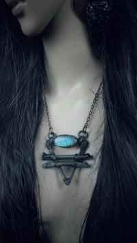 Image 5 of Relic elemental bone & labradorite 