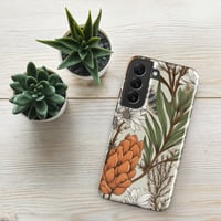 Image 18 of Art Nouveau Inspired Light and Airy Boho Floral Sketch Tough case for Samsung®