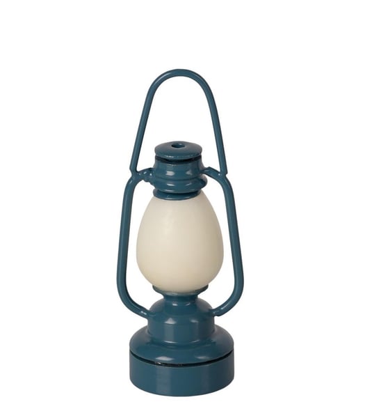 Image of Maileg - Miniature Vintage Lantern blue