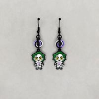 Beetlejuice Chibi Earrings 