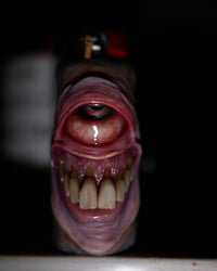 Image 12 of Faded Face Bic Lighter Sleeve