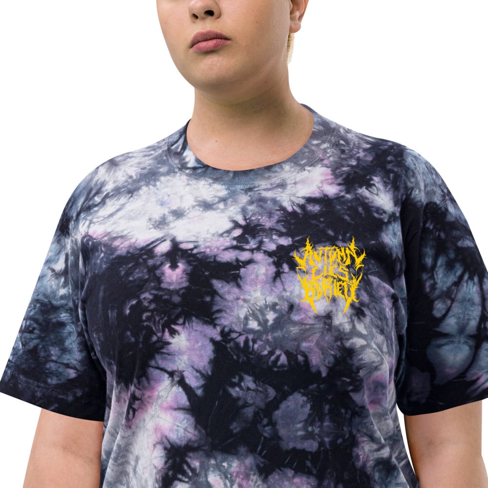 Slam Oversized tie-dye t-shirt