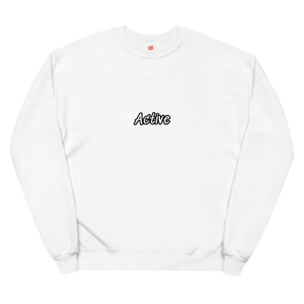 Image of ACTIVE Unisex fleece sweatshirt by Akutibu