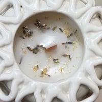 Image 4 of white sage scented candle