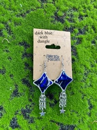 Image 2 of shooting star earrings