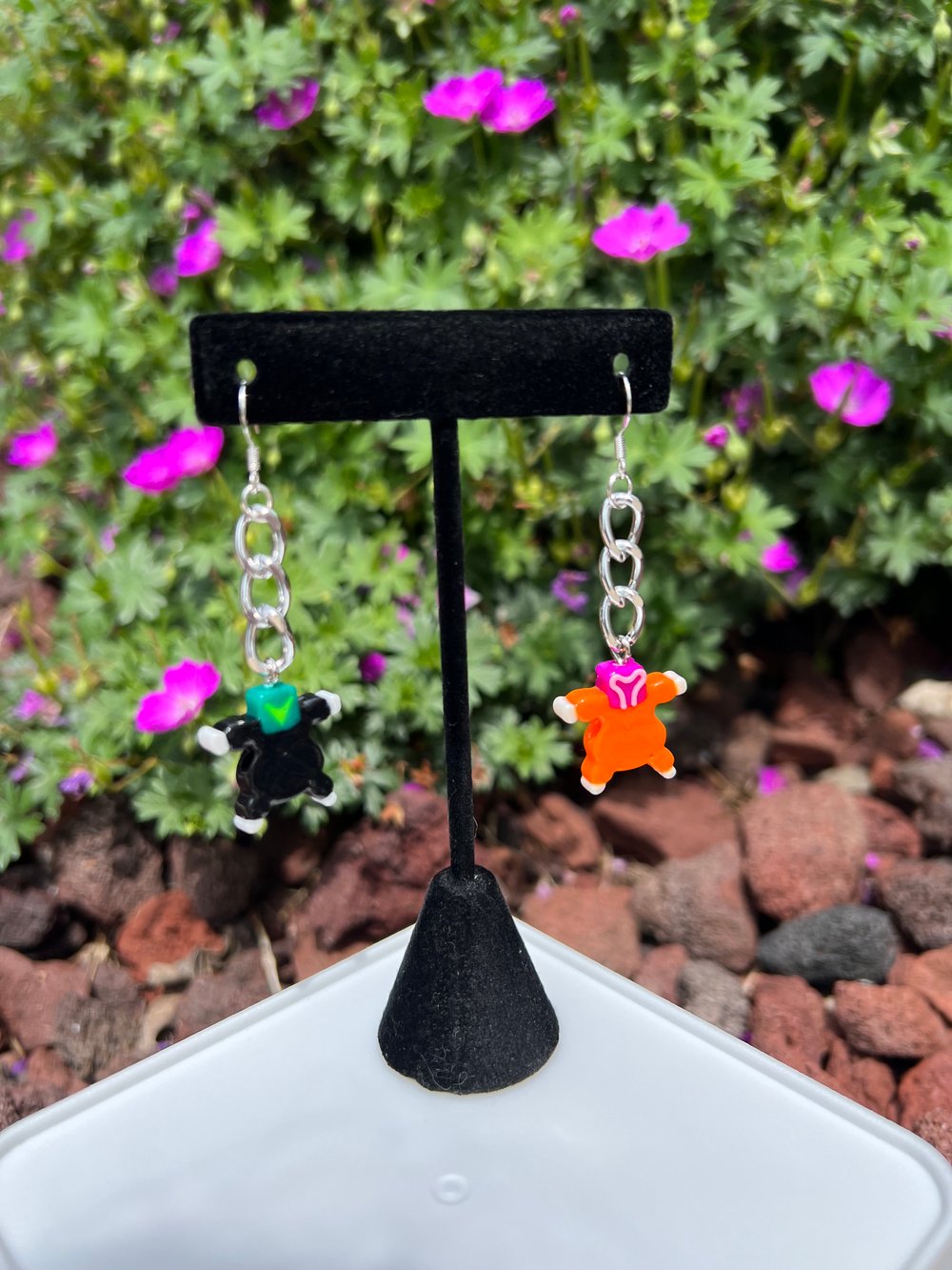 Image of Wobble Masters Chain Earrings