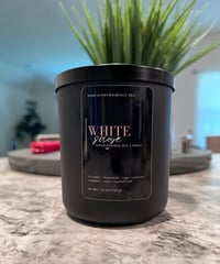 Image 1 of White Sage Wood Wick Candle 14 oz / 398 g