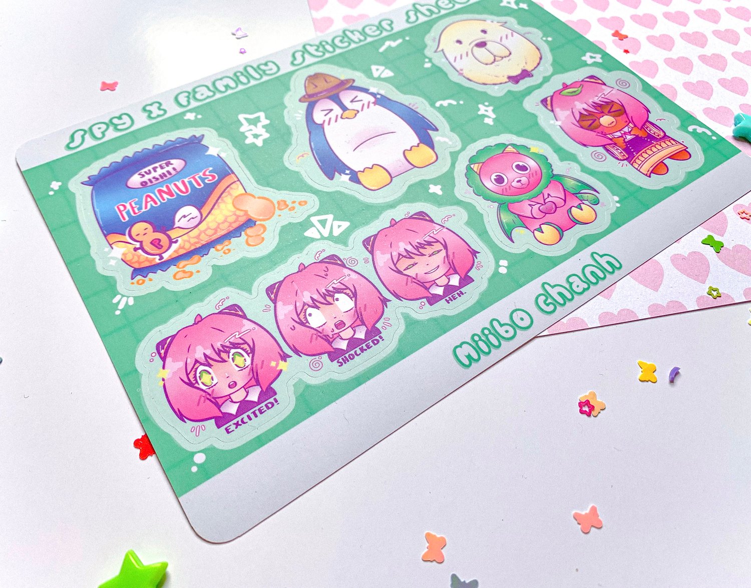 Image of Spy x Family | Sticker Sheet