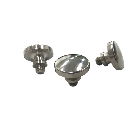 Image of Stainless flat dome top