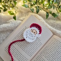 Image 1 of Santa Bookmarks Pink & Red