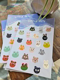 Image 3 of Little Pets Sticker Sheet