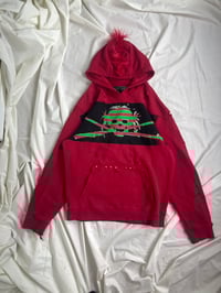Image 3 of RED SKLOWNK HOODIES (XL)