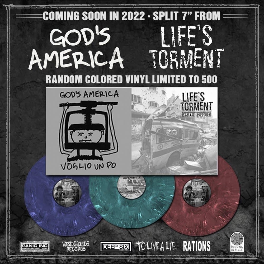 God's America / Life’s Torment "split" 7"