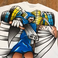 Image 5 of (1 of 1) all over airbrush tee - XL 