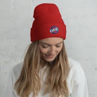 Image 5 of OBE Channel Logo Cuffed Beanie