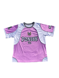 Image of pink ponies jersey