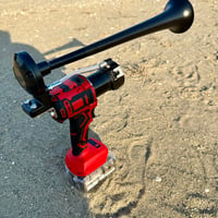 Image 4 of Train Horn for Makita 18V Battery Powered Trumpet Horn