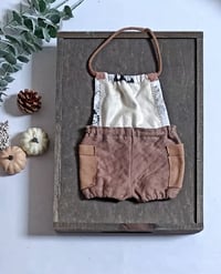 Image 3 of Newborn romper for photoshoots shoots | Dean | brown