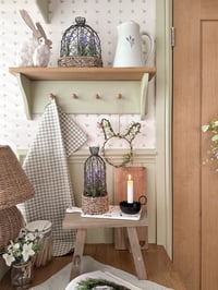 Image 2 of SALE! Floral Bunny Hanger