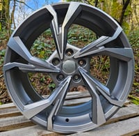 18" ALBA STYLE ALLOY WHEELS FITS 5X112 ET45 SATIN GMF