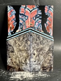 Image 2 of Mammoth Tusk & Box Elder Burl Segmented Knife Scales 