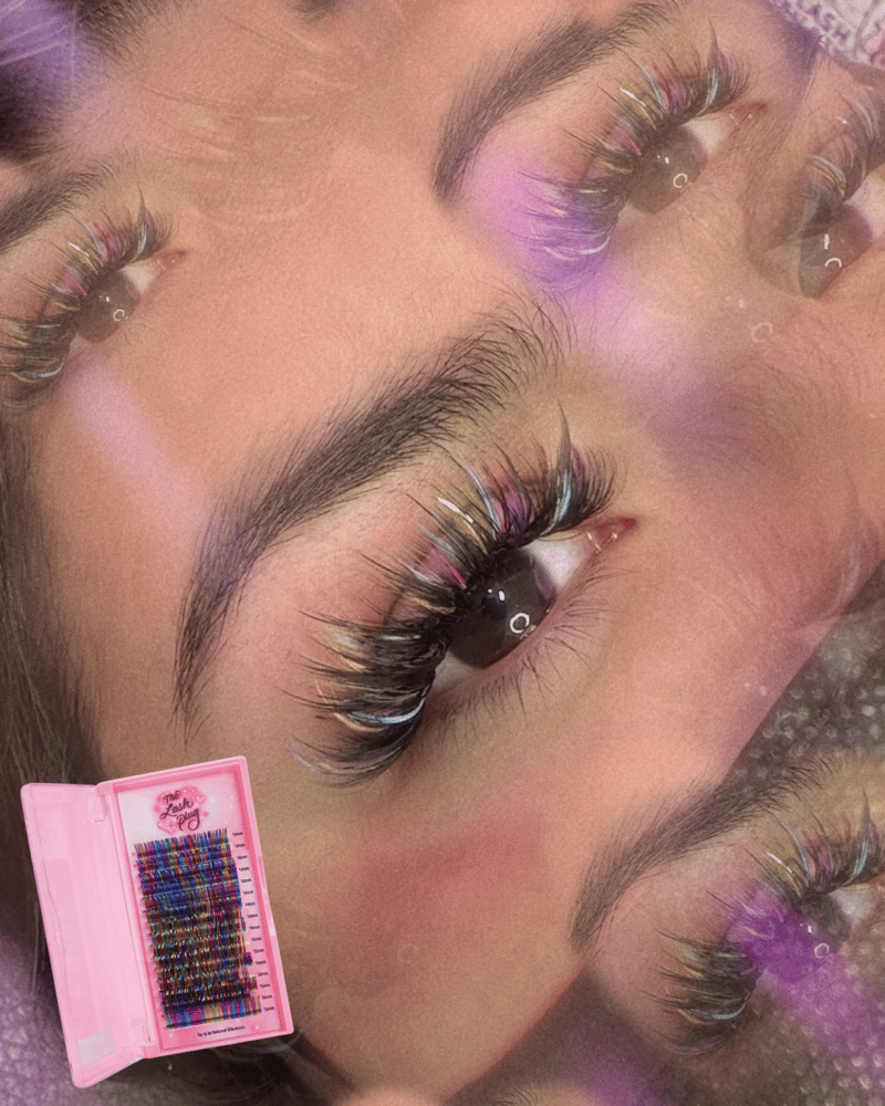 Image of Ombré Rainbow Fiesta Tinsel