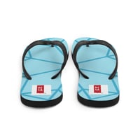Image 4 of BLIZZARD BLUE GEM FLIP FLOPS