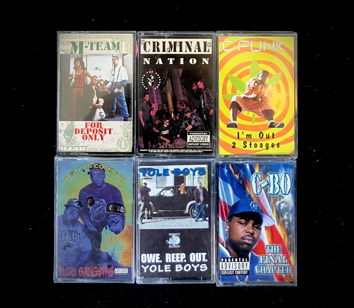 Image of 6 Cassette Lot (includes everything pictured) some sealed.