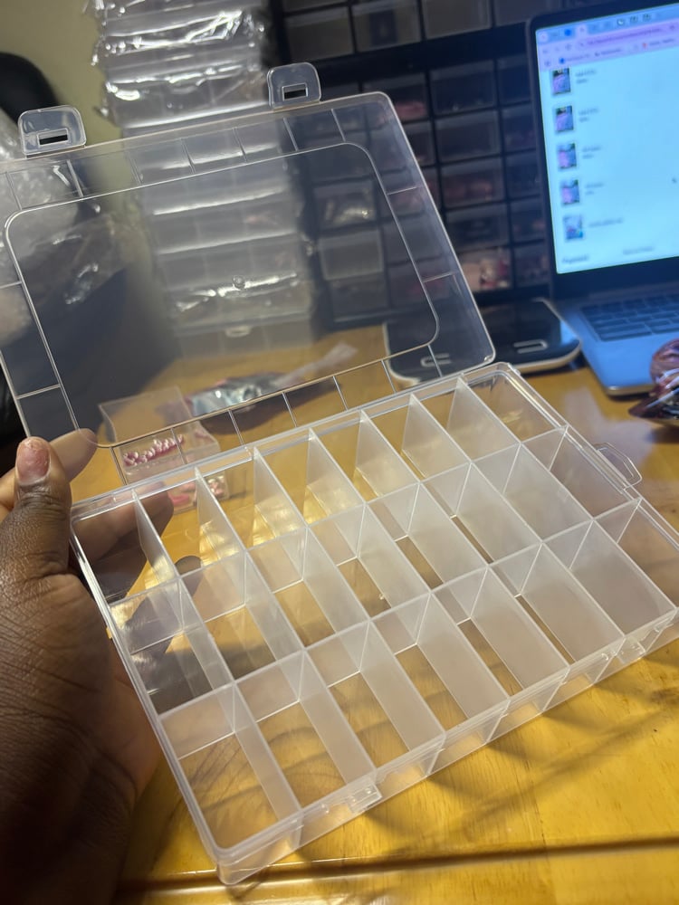 Image of charms box clear