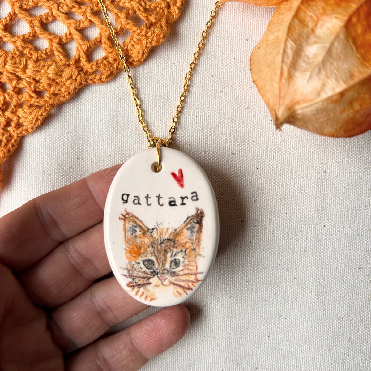 COLLANA CERAMICA - GATTARA