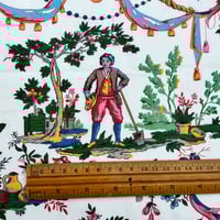 Image 5 of Made to Order - 'Emma' Bright & Beautiful Toile de Jouy Vintage Style Eiderdown