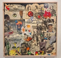 Image 1 of "London News" original collage