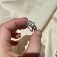 Image 2 of PHASED PEARL RING - made to order