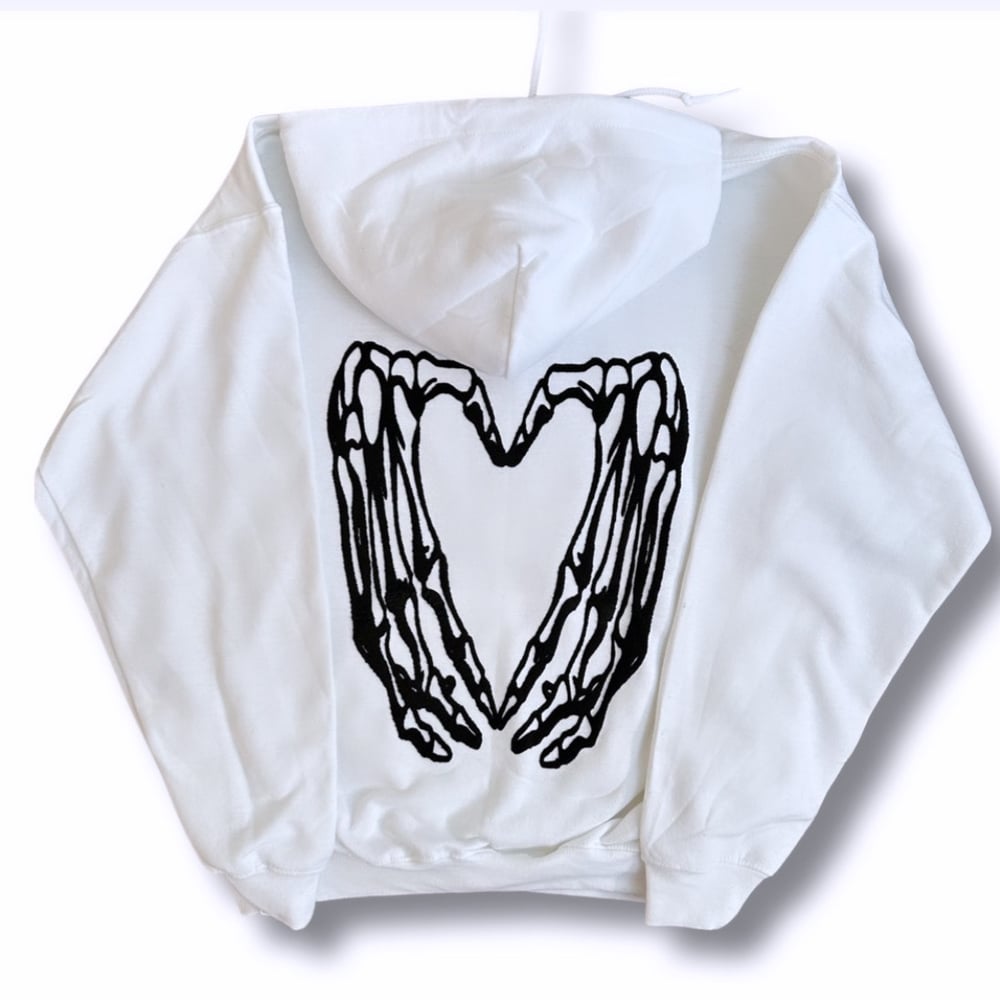 Image of LOVERBOY Hoodie (White)