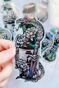 Image 2 of Tattoo Ink Ramune | Holographic Sticker