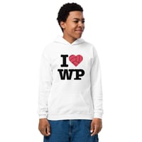 Image 5 of I Love Water Polo Hoodie Light Colors - Kids