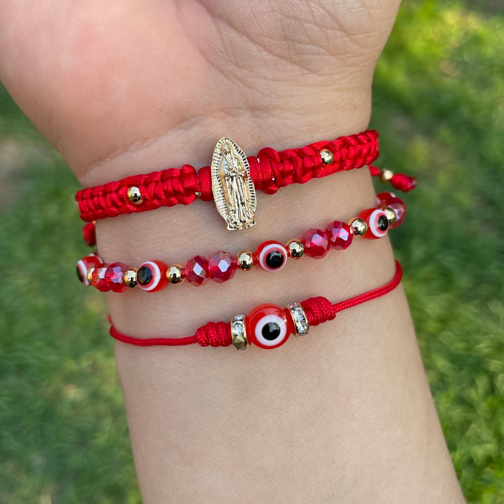 Virgencita 3pc bracelet set