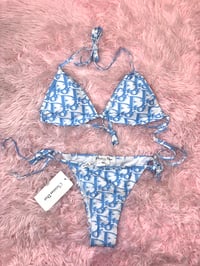 DD Blue Two-Piece Bathing Suit