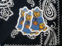 Image 2 of evil forest wizard cat sticker