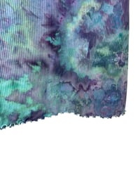 Image 8 of XXL 90's Babydoll Mini Dress in Mermaid Watercolor Ice Dye