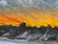 Image 4 of Sunset Over Greatstone Beach at low tide