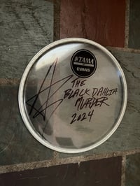 Signed first Tama kit 8” head