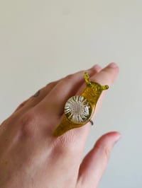 Image 1 of 🐌🌼Daisy Snail🌼🐌 Ring
